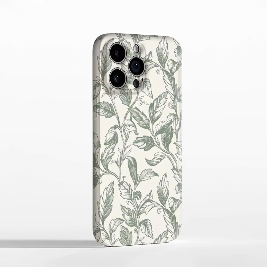 Vine Sketch Handyhülle für iPhone 17 16 15 14 13 Pro Max Plus mit Magnetfunktion, robuste Doppel-Schicht-Hülle, multicolour - Bild 2
