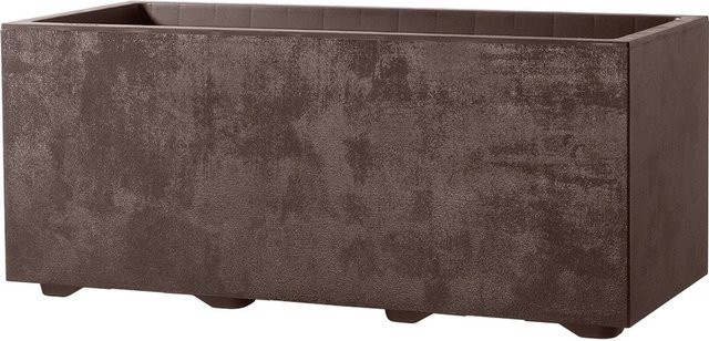 Deroma Pflanzkasten Millennium in Brown, B/T/H: 59 x 25 x 25 cm - Bild 1