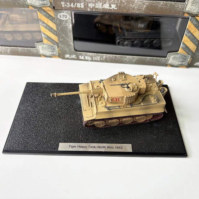 IGX KIT Deutscher Tiger Schwerer Panzer 1943, Militär-Panzermodell, 1:72, Metall - Bild 1