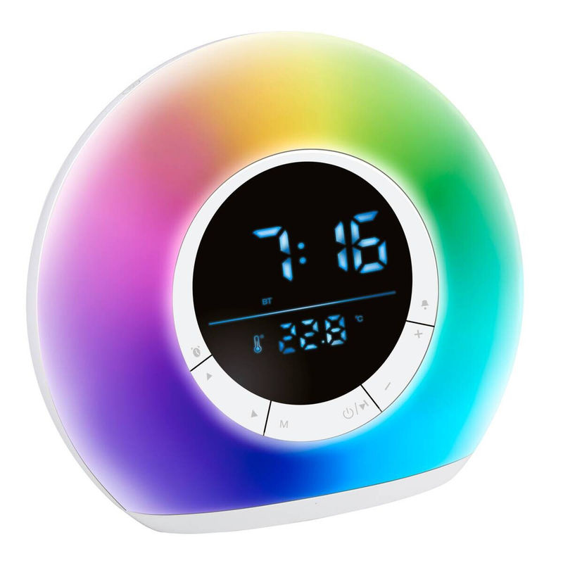 Grundig LED-Lichtwecker mit RGB-Funktion in Weiß - Bild 2