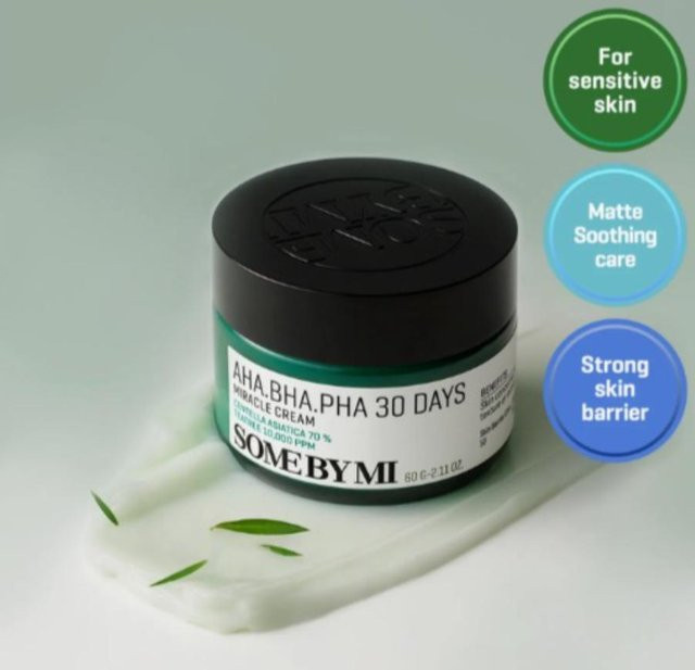 SOME BY MI AHA BHA PHA Creme, 60 g, für fettige und unreine Haut - Bild 1