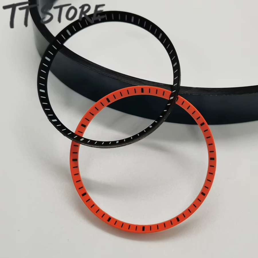 CHIKUANG Uhren-Innenring Kunststoff, Orange, Herren - Bild 2