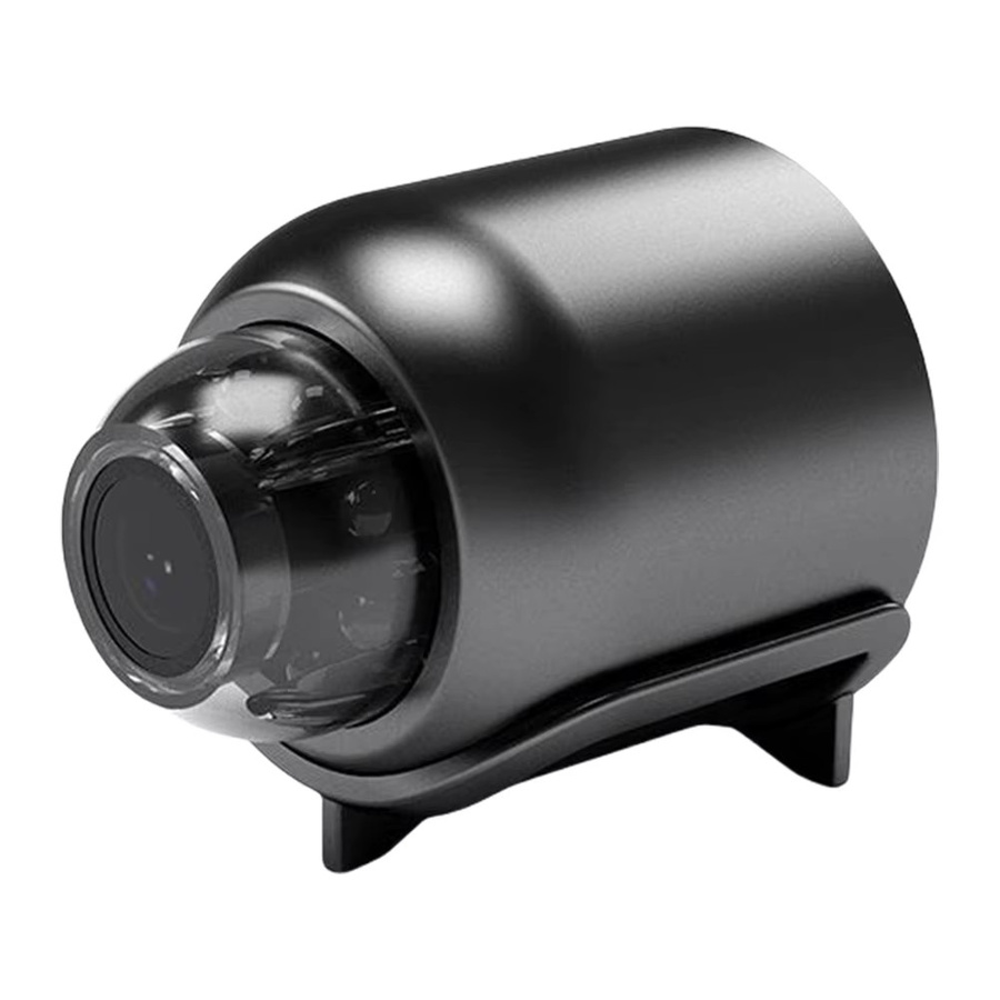 APWIKOGER Kabellose WLAN-Kamera in Schwarz mit HD-Auflösung, Nachtsicht und Audio-Video-Rekorder als tragbarer Camcorder für Zuhause, Büro und Geschäft - Bild 5