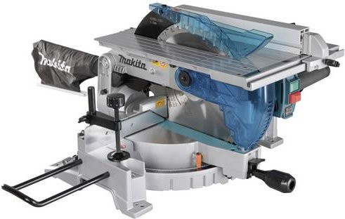 Makita Kapp-, Gehrungs- und Tischkreissäge mit 305 mm Sägeblatt und 1650 W Leistung in Blau - Bild 1