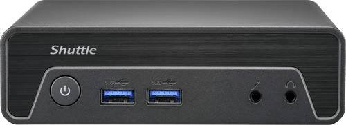 Shuttle Barebone Nano NE10N SFF Mini-PC mit Intel N100 Prozessor 3.4GHz in Schwarz - Bild 1