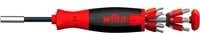 Wiha Schraubendreher mit Bit Magazin LiftUp 25 magnetisch in Schwarz-Rot mit 12 Bits - Bild 2