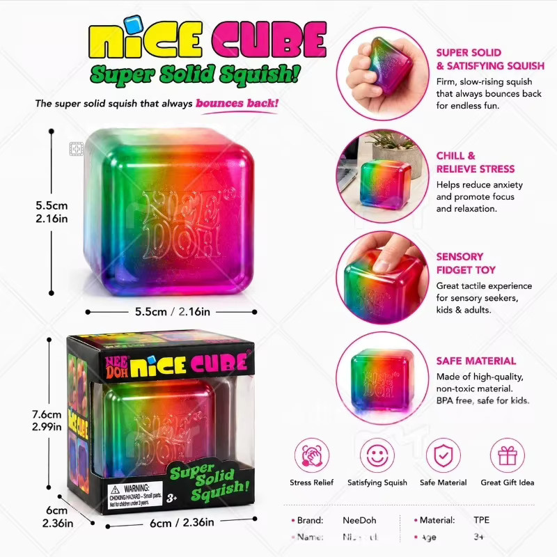 Needoh Malt Sugar Squishy, Stressabbau-Spielzeug - Bild 4