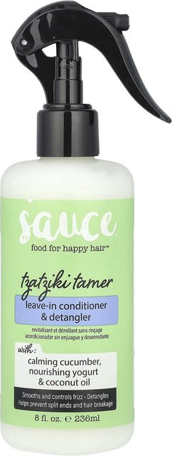 Sauce Beauty Tzazy Tamer Leave-In Conditioner & Entwirrer, 236 ml, Kokosöl - Bild 1