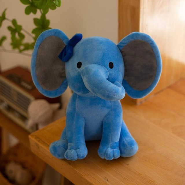 Yiran toy Baumwoll-Elefant, Plüschtier, weiche Textur - Bild 1