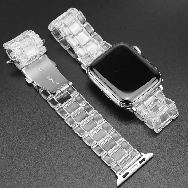 Smartwatch-Armband Transparentes Harz, Unisex - Bild 4