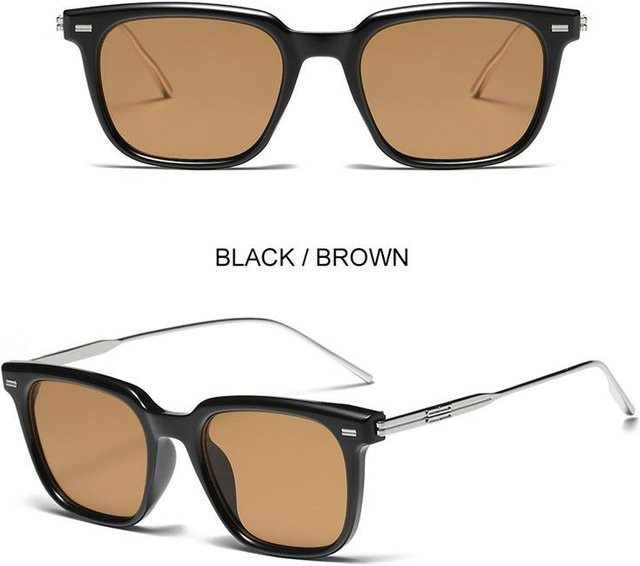 Dote Sonnenbrille, Vollrand, Square, Metall, beige, Damen - Bild 1
