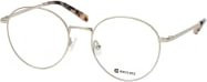 Mister Spex LOTTIE 1274 Korrektionsbrille, Vollrand, Rund, Metall, Silber, Unisex - Bild 1