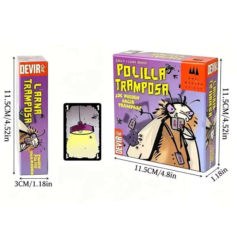 Devir Moth Tischkartenspiel, Strategie-Brettspiel, Partyspiel, ab 3 Jahre - Bild 5