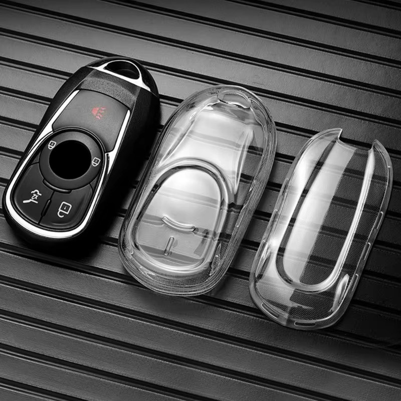 Ritimsso TPU-Autoschlüsselhülle für Buick Regal Encore Enclave Envision LaCrosse in Transparent - Bild 2
