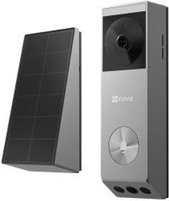 EZVIZ EP3x Pro Video-Türklingel mit 2K Auflösung, Akku und Solar-Option, kabellose Video-Türsprechanlage mit Wi-Fi - Bild 2