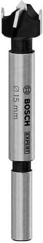 Bosch Scharnierlochbohrer für Laminat mit Hartmetallspitze, Farbe: Silber, Durchmesser: 15 mm - Bild 1