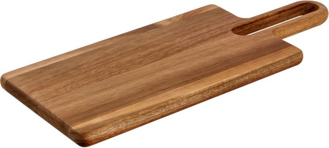 VEGA Servierbrett Zamiro aus Holz, rechteckig mit Griff, braun, L: 43 cm, B: 18 cm, H: 2 cm - Bild 1