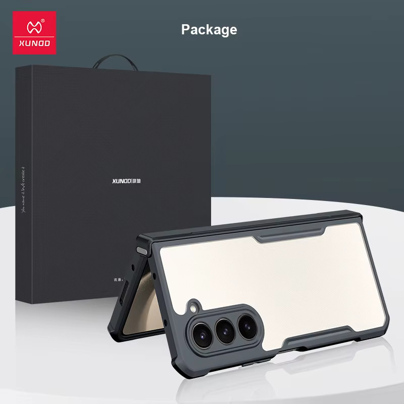 Xundd Stoßfeste Schutzhülle für Samsung Galaxy Z Fold 6 5 4 3 in Transparent - Bild 5