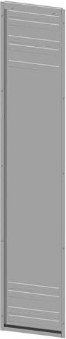Siemens Rückwand 8PQ2420-4BA02 aus Stahlblech in Grau, Breite: 40 cm, Höhe: 200 cm - Bild 1