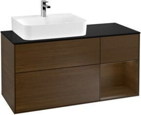 V&B Waschtischunterschrank Finion mit Wandbeleuchtung, Breite: 120 cm, Tiefe: 50,1 cm, Höhe: 50,1 cm - Bild 1