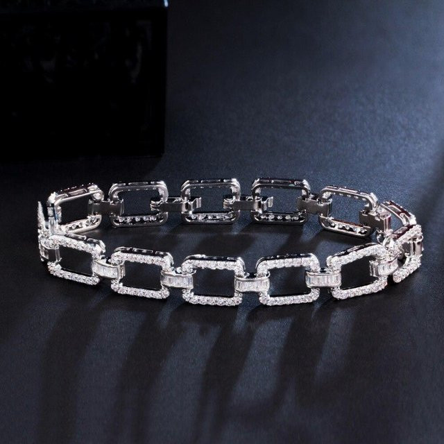 YIRAN Jewelry Armband, 925 Silber, blau, Damen - Bild 1