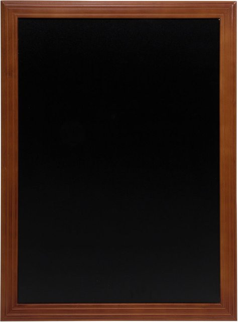 Securit Wandtafel Universal aus Holz in Mahagoni Braun, B: 57 cm, H: 77 cm - Bild 1