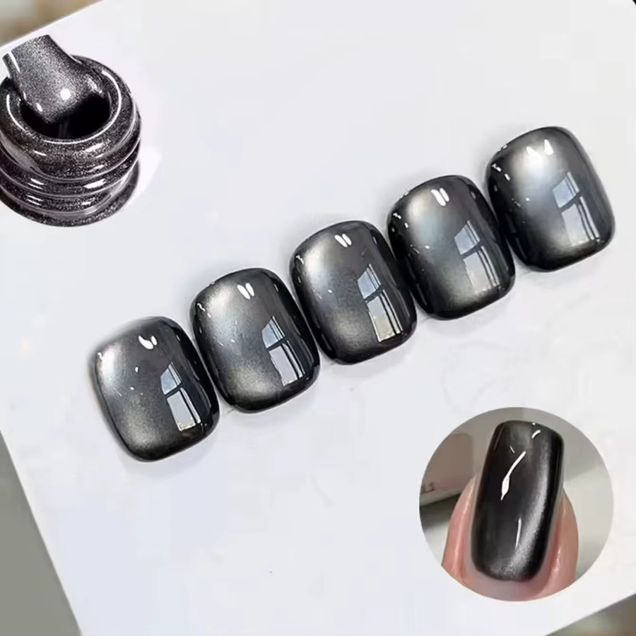 MISS MIANEL Gel-Nagellack, schwarz, 12 ml - Bild 6