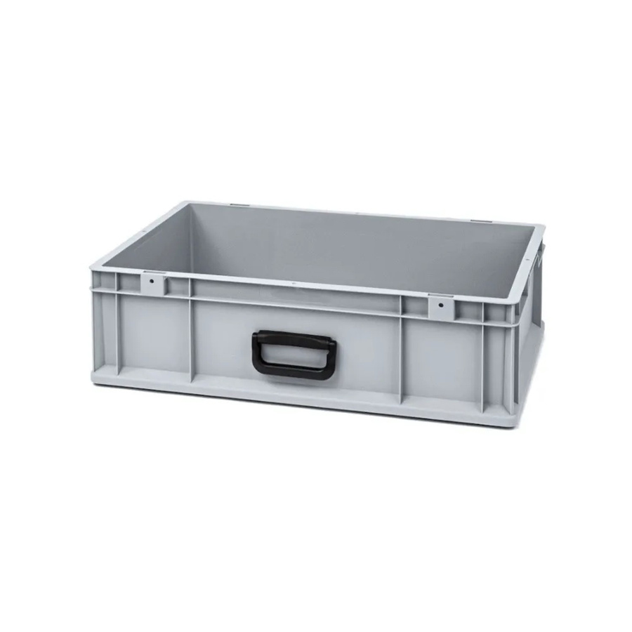 PROREGAL Eurobox Nextgen Portable Uno Transportbox Grau H x B x T: 17 x 40 x 60 cm - Bild 2