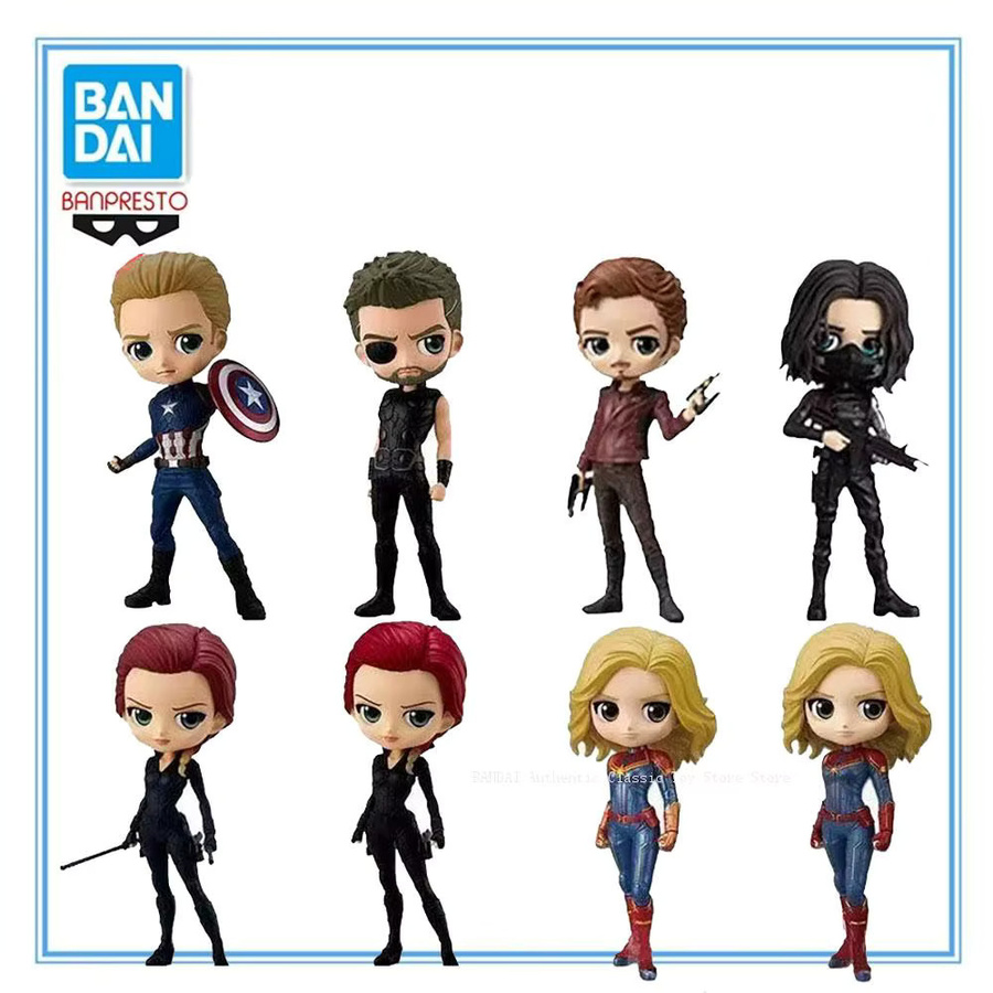 Bandai Marvel Avengers Qposket Figuren, Set / Bundle - Bild 1