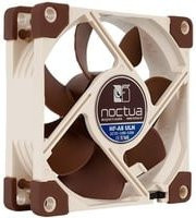 Noctua NF-A8 ULN PC-Gehäuse-Lüfter in Beige und Braun, B/H/T: 80 x 25 x 80 mm - Bild 1