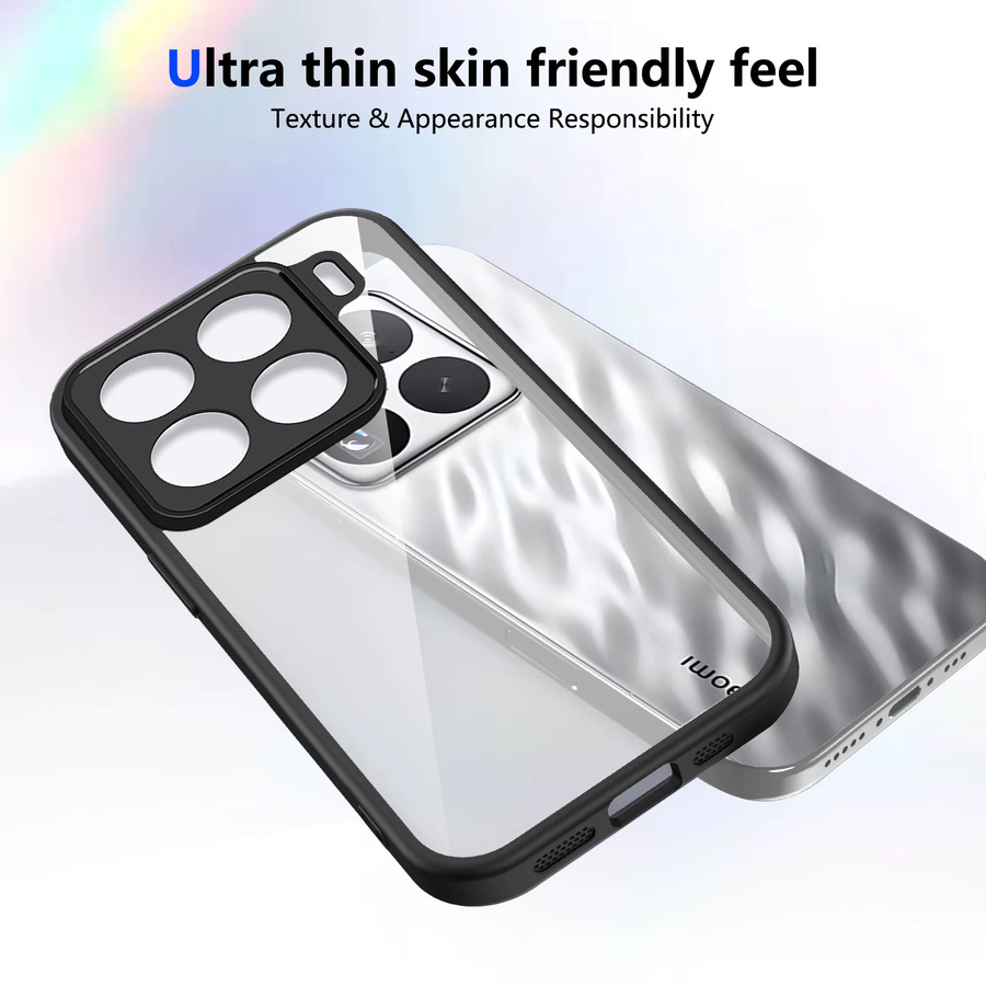 Transparente PC-Handyhülle für Xiaomi 17T und Xiaomi 15T Pro mit Kameraschutz und sturzsicherem Design - Bild 2