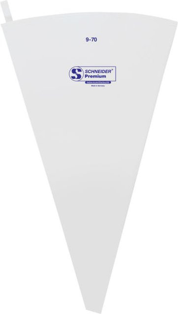 Schneider Spritzbeutel aus Kunststoff, Weiß, Länge: 70 cm - Bild 1