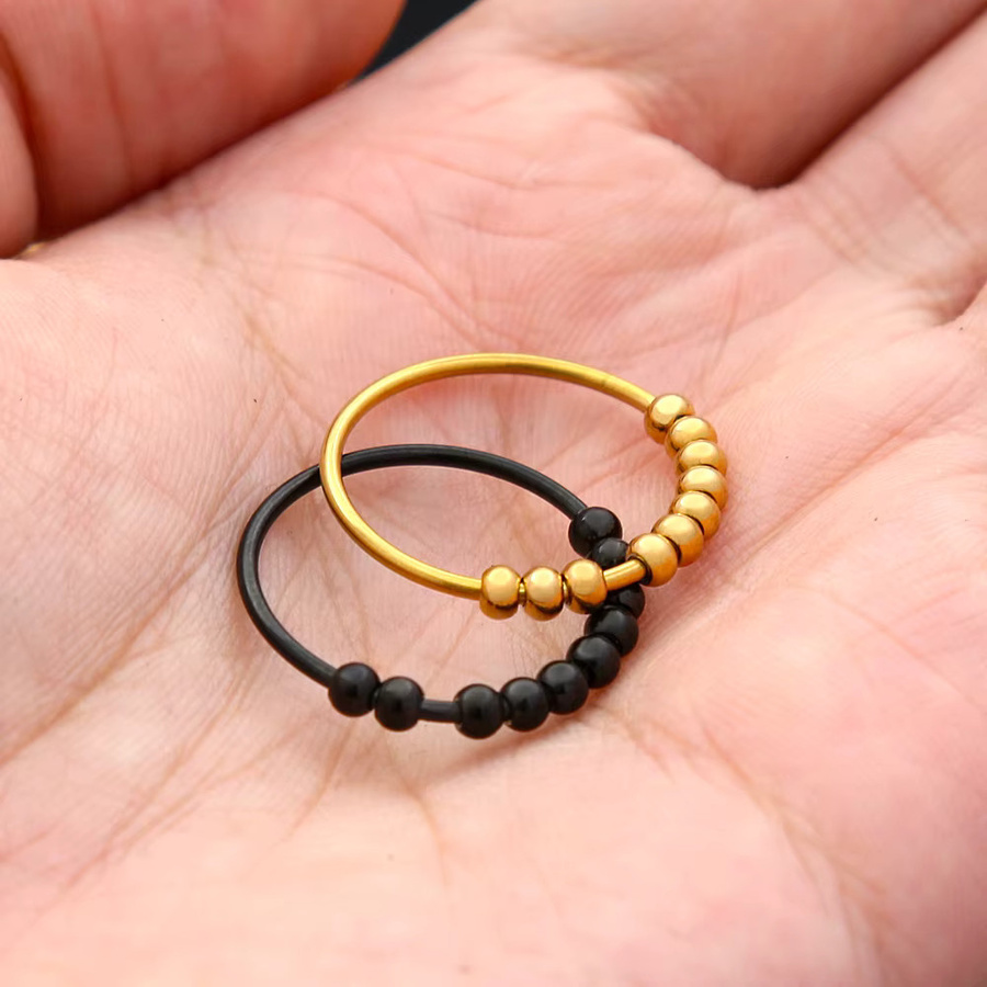 NORTHMAN Spinner Ring, Edelstahl, Bicolor, Unisex - Bild 3