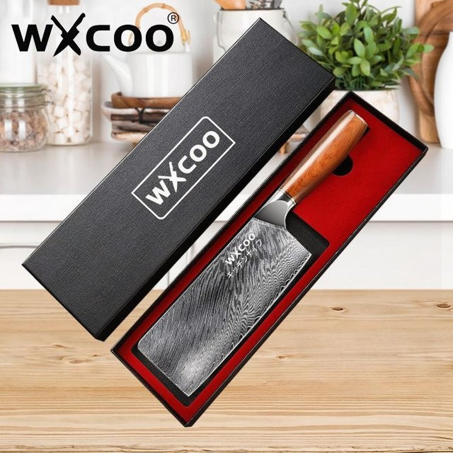 WXCOO Ausbeinmesser aus Edelstahl in Silber als Allzweckmesser für Fleisch, Gemüse und Fisch - Bild 1