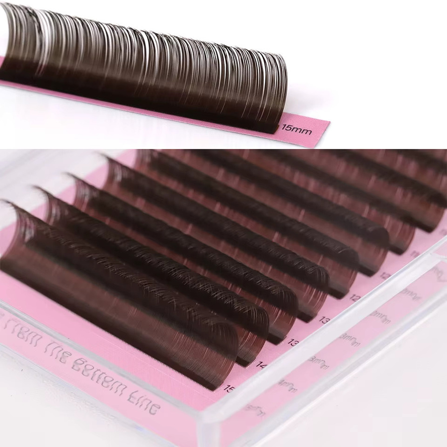 Lashprofessor Einzelwimpernverlängerung, Dunkelbraun, Natürlich - Bild 3