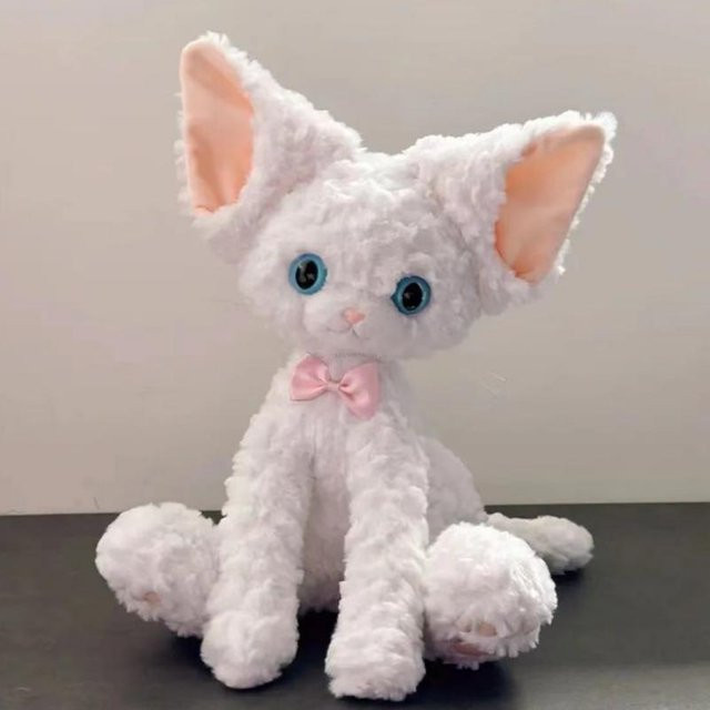 GDzaccly Katze, Simulations-Plüschtier, weiß, ab 14 Jahren - Bild 1