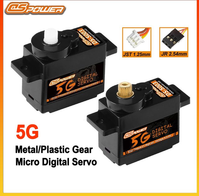 DSpower Micro Digital Servo, Metall/Kunststoff, 1:28, Zubehör - Bild 1