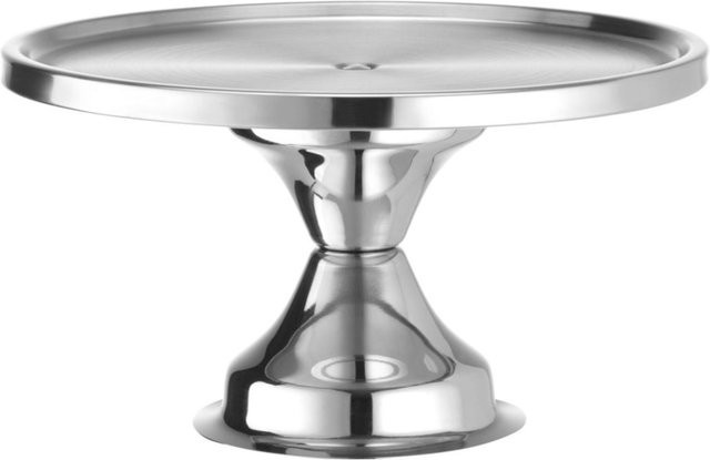 Hendi Kuchen-Displayständer aus Edelstahl in Silber, Durchmesser: 32,2 cm, Höhe: 17,5 cm - Bild 1