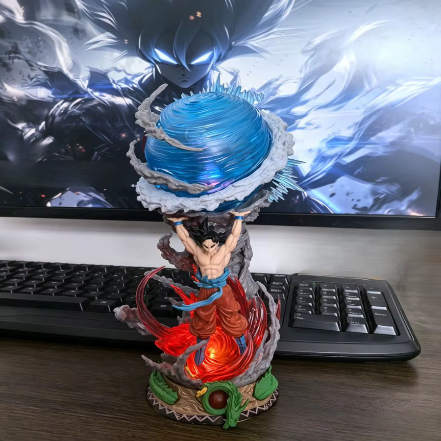 Bandai Dragon Ball GK Hunter Series QG Super Vitality Wukong Modell, Rot, Bunt / Mehrfarbig - Bild 2