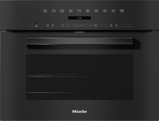 Bosch Kompakt-Backofen H 7244 BP in Obsidianschwarz mit WiFi, Pyrolyse und LED-Display - Bild 1