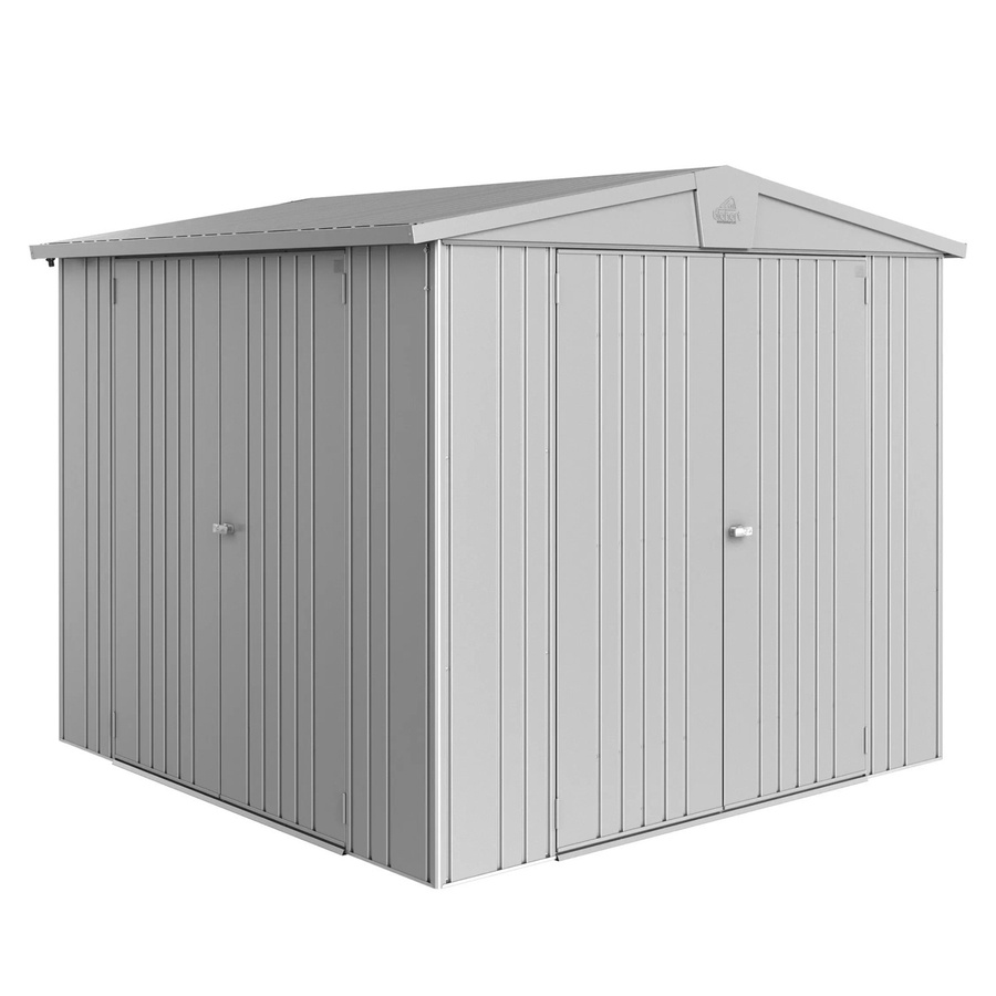 Biohort Zusatz-Doppeltür für Gerätehaus Europa in Silber-Metallic - Bild 1