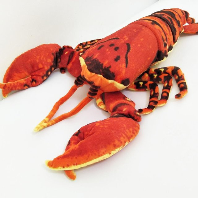 Roter Hummer, Plüschtier, 58cm, ab 6 Jahren - Bild 1