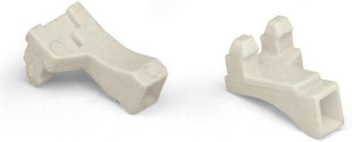 WAGO Kodienelement 231-130, 100 Stück, Grau und Beige - Bild 1