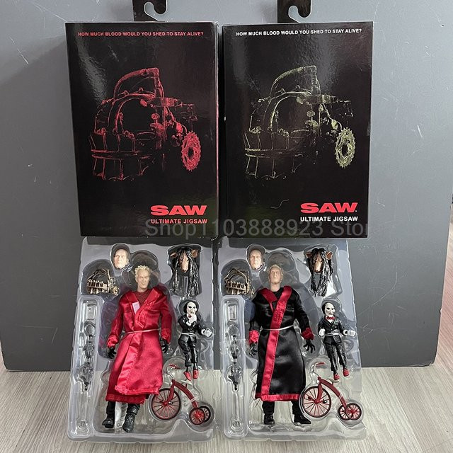 Bandai Saw Jigsaw Actionfigur, Rote Robe, Schwarze Robe, Modell Puppe - Bild 1