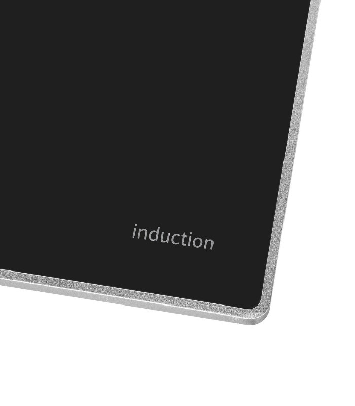 Exquisit Induktionskochfeld EKI600-SF-B-R-380 Schwarz, Einbaukochfeld mit Power Boost und Timer, Breite: 59,4 cm, Tiefe: 52,4 cm, Höhe: 6,2 cm - Bild 4