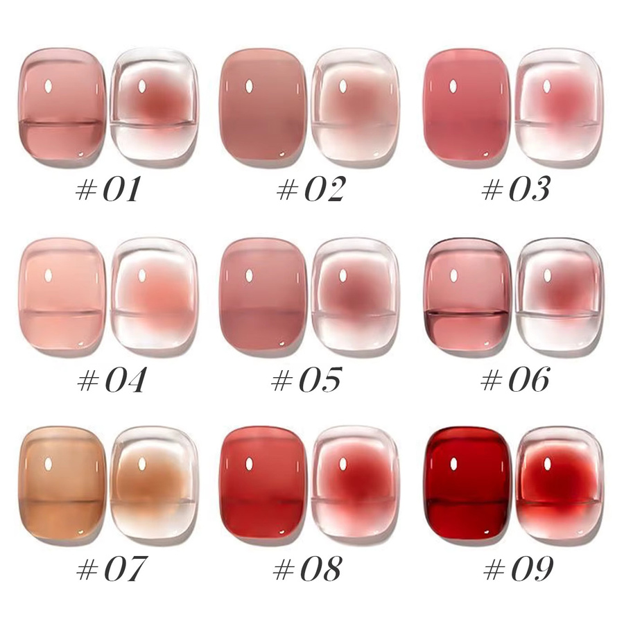 MIANEL Gel-Nagellack, Ice Sheer Nude, 10 ml, glänzend - Bild 3