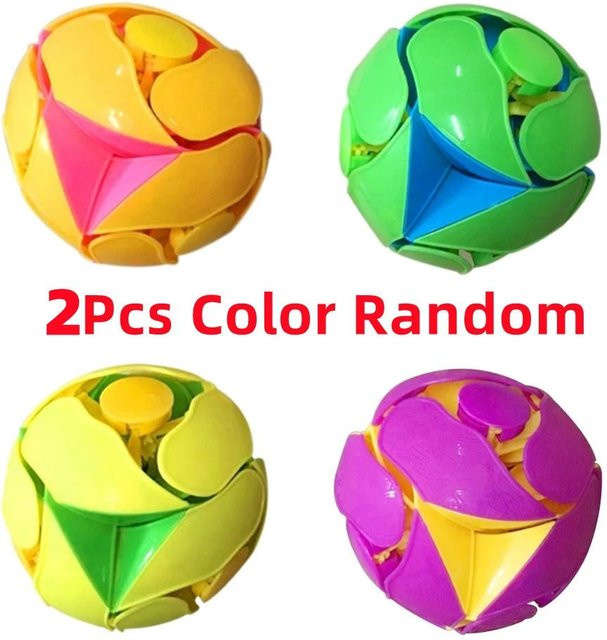 Fashnics Doppel-Magie-Farbball-Spielzeug, 2-teiliges Set, green - Bild 1