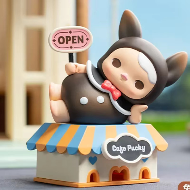 POP MART PUCKY Rabbit Cafe Serie, Blind Box, Action Figur - Bild 2