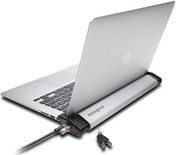 Kensington Laptop Locking Station 2.0 MicroSaver 2.0 Keyed Lock Sicherheitskit in Schwarz und Silber für 39,6 cm (15,6 Zoll) Laptops - Bild 1
