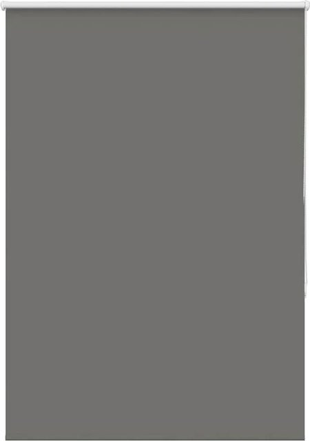 vidaXL Verdunkelungsrollo Grau aus Polyester, B: 110 cm, H: 175 cm - Bild 1